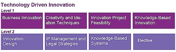 technology driven innovation certificate